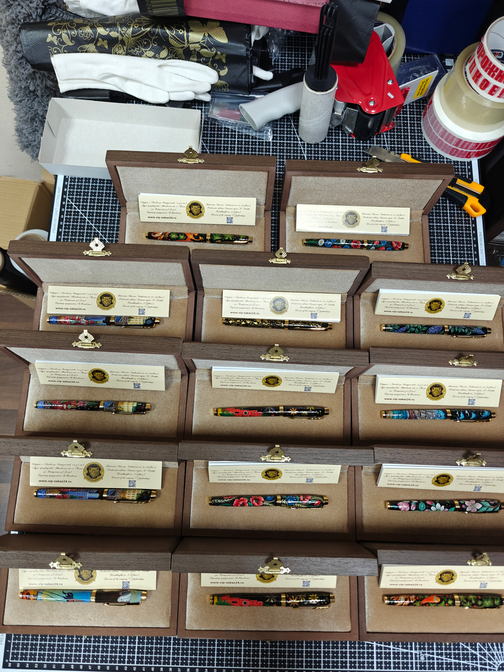 Ручка Parker и Waterman с индивидуальной росписью на заказ