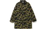 A Bathing Ape Gore Tex 1st Camo Long Худи Куртка зеленый