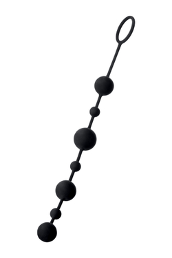 Анальная цепочка A-toys с шариками, силикон, 35,9 см