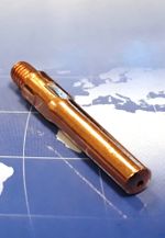 TET00842 Наконечник сварочный Ø0,8/М6х45мм E-Cu