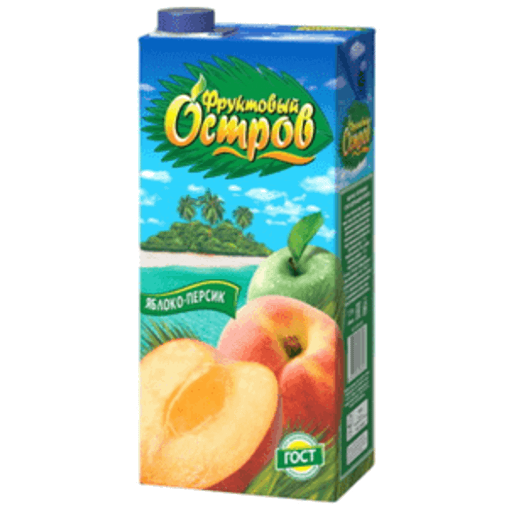 Фруктовый Остров 1,9/6 ПЕРСИК-ЯБЛОКО