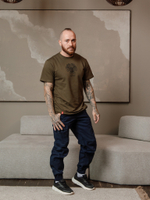 Футболка Варгградъ мужская Хаки «Аляска 2004»