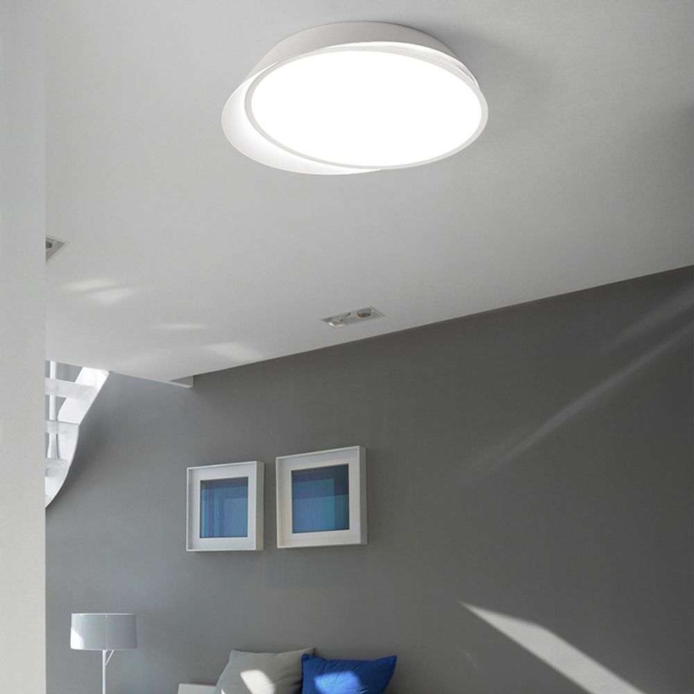 Потолочный Светильник Shell D50 White Black By Imperiumloft