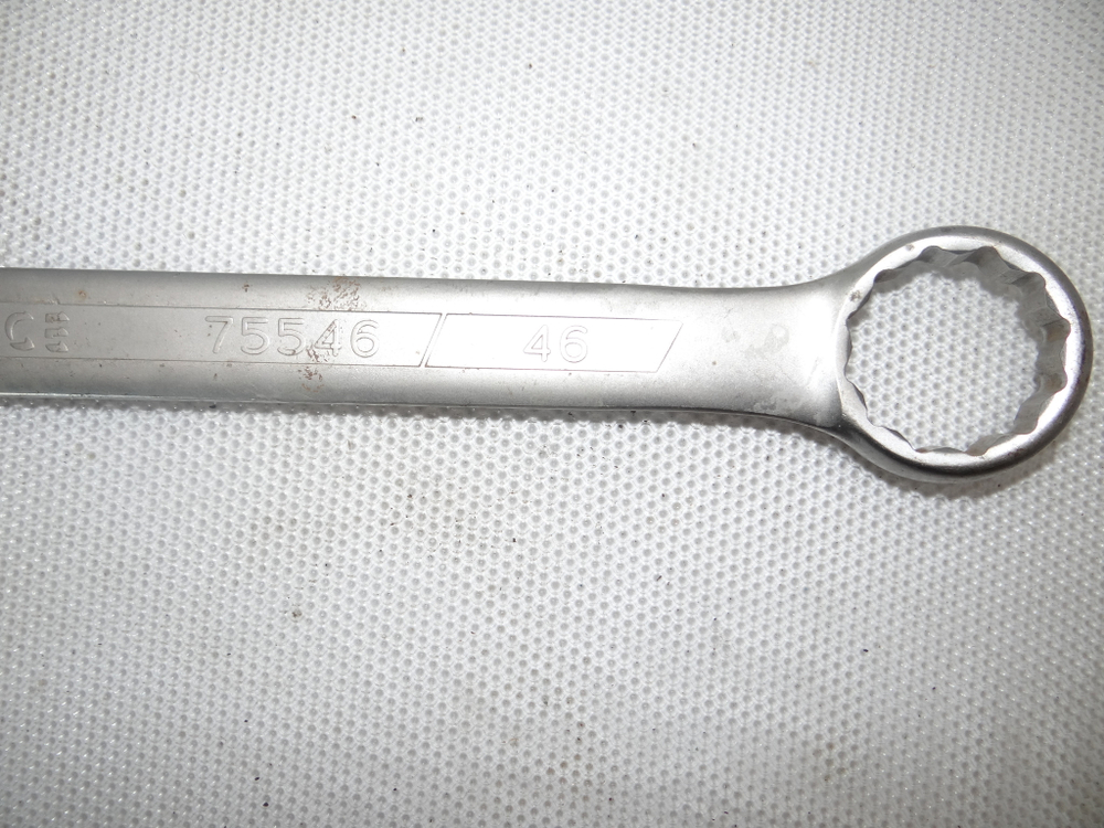 Ключ гаечный комбинированный КГК 46х46 FORCE 75546
