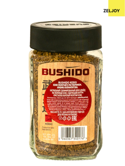 Кофе растворимый, BUSHIDO KODO (Бушидо) 100 г ст/б