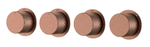 Смеситель встроенный STICK DIAMOND BRUSHED BRONZE 5-проходной