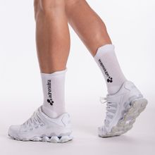 Носки волейб. +ADRENALINA Best 2300-021-XL, р.XL, хлопок, полиамид, эластан, белый
