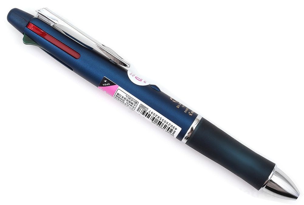 Мультиручка Pilot Dr.Grip 4+1 Blue Black (стержни 0,5 мм + карандаш 0,3 мм)