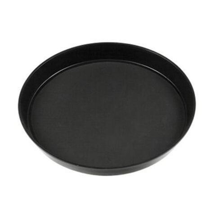 Поднос прорезиненный 32 см h4 см круглый черный "Пивной" пластик P.L. - BarWare