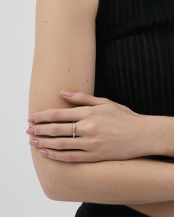 кольцо битое с латунным пояском