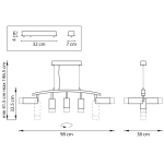 Подвесной светильник Lightstar RULLO LR7358723631