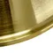 Кофейный столик Atlant диам.80см x 45см, золотой, металл, керамика