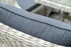 "Неаполь" обеденная группа плетеная из искусственного ротанга, цвет бежевый