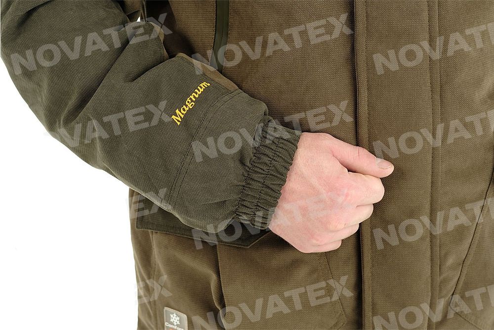 Демисезонный костюм для охоты и рыбалки Магнум Осень - 5 (Исландия, хаки) PRIDE (проклеенный)