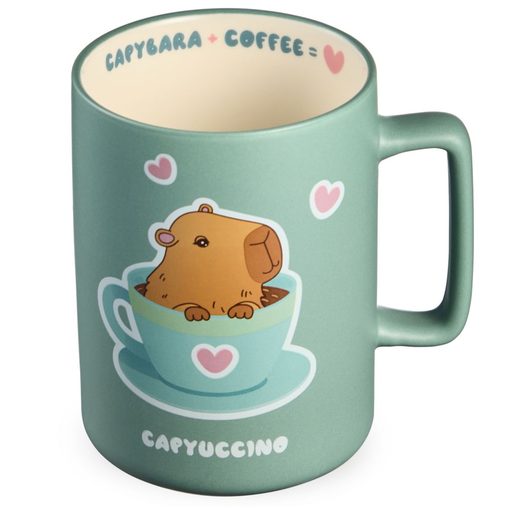 КРУЖКА LEFARD "CAPYBARA+COFFEE" 400МЛ