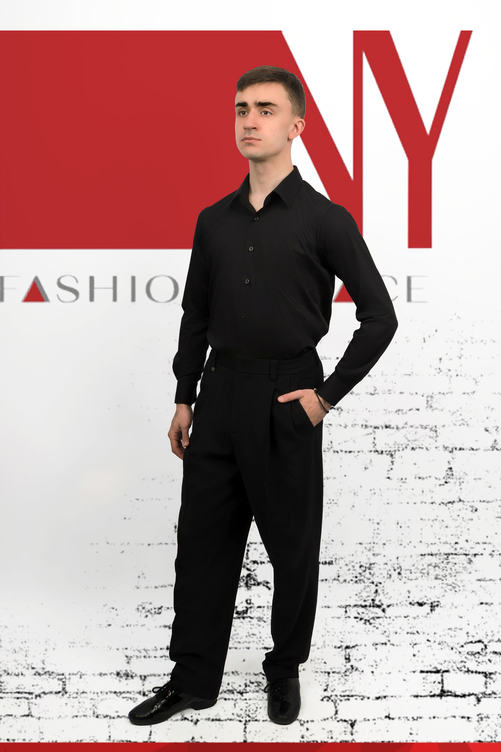 Рубашка Regular-Fit black