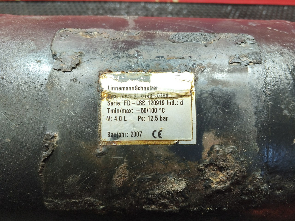 Ресивер воздушный 4 L.