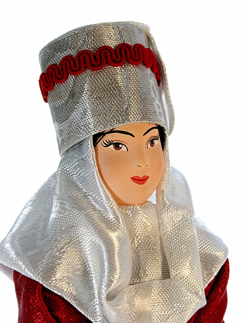 Кукла фарфоровая коллекционная Киргизка