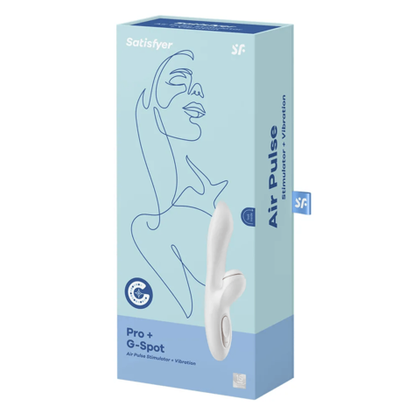 Satisfyer Pro G-Spot Rabbit - Вибромассажер с вакуумной стимуляцией клитора