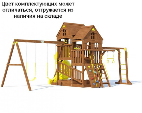 Игровая площадка MoyDvor Панорама с винтовой трубой с рукоходом