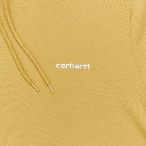 Толстовка мужская Carhartt WIP Script Embroidery Hooded  артикул:I033658_agate - купить в магазине Дайс
