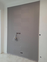 BelloDeco. Стеновая панель СП 14, (500x12x500мм). Полимер, композит