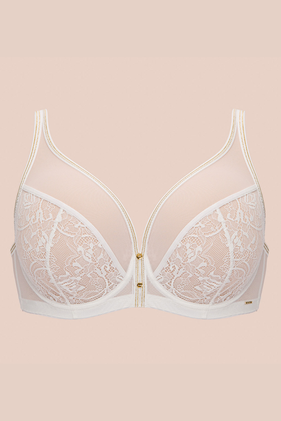 Бюстгальтер Chiara Gold M Bralette Off-White