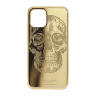 Чехол для iPhone 12 - Скелет / Gold