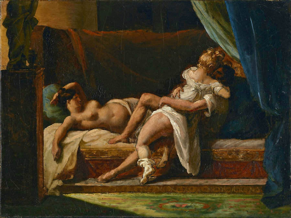 Jean-Louis-Andre-Theodore Gericault (1791-1824) - эротическое искусство французского художника
