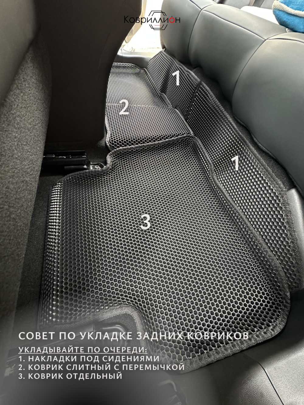 Автомобильные коврики ЭВА для Changan UNI-S рестайлинг (CS55 Plus рестайлинг 2) 2025-2026г