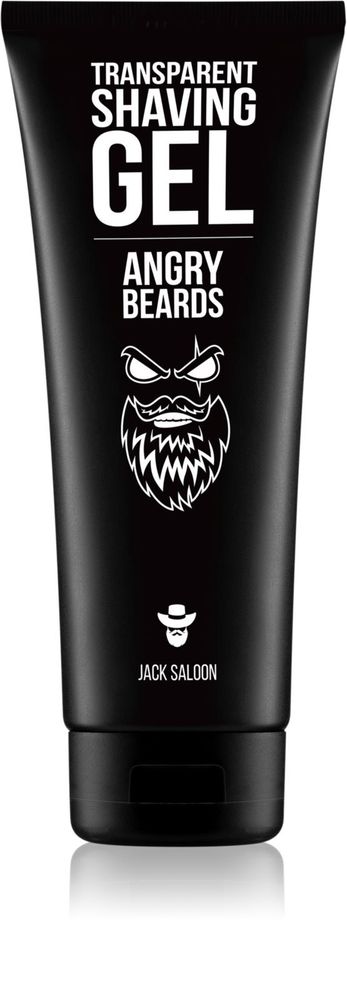 Angry Beards гель для бритья Jack Saloon Shave Gel