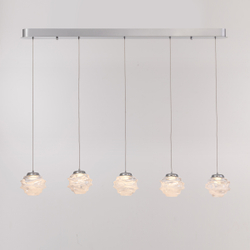 Подвесной светильник MD25030003-5B chrome/clear