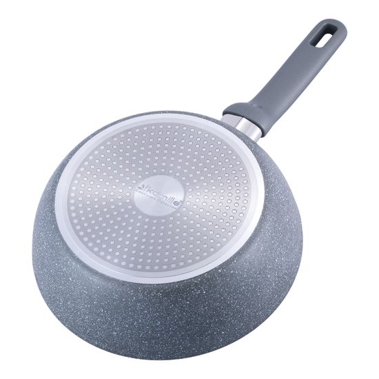 Сотейник 24 см. из литого алюминия Kamille KM-4292GR с мраморным покрытием