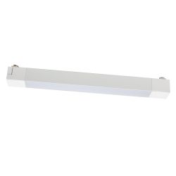 ULB-Q281 20W-4000K WHITE Светильник-прожектор светодиодный трековый. Линейный. 1600 Лм. Белый свет 4000К. Корпус белый. ТМ Volpe