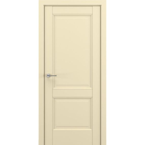 Межкомнатная дверь экошпон ZADOOR Венеция B5 крем глухая