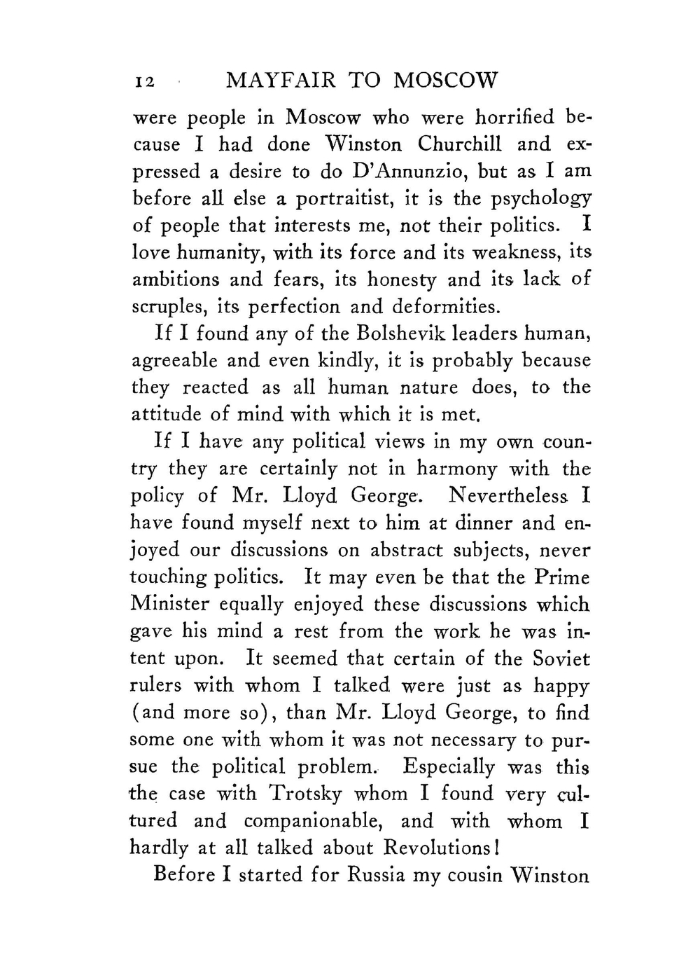 Mayfair to Moscow: Clare Sheridan's Diary | Clare Sheridan
