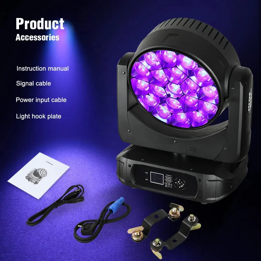 Вращающаяся голова Wash Beam B-EYE Pixel 19x40, Big Dipper