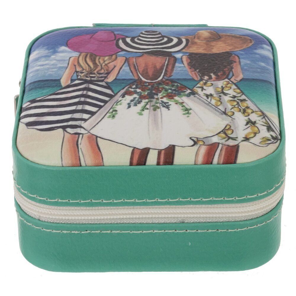 GAEM Шкатулка для украшений дорожная, L10 W10 H5 см