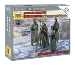 Немецкий штаб в зимней форме