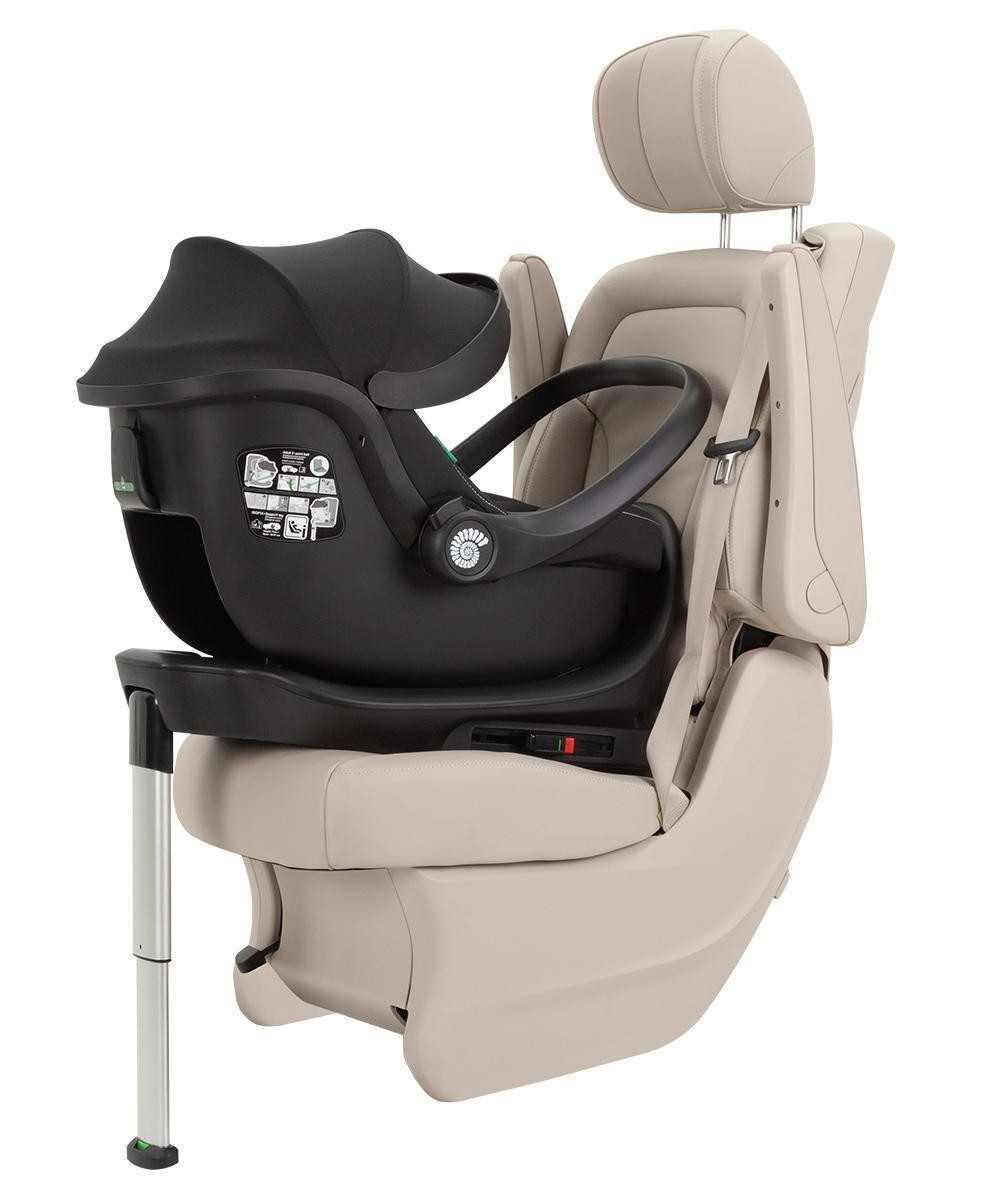 Коляска Carrello Vector CRL-6550 Ammonite AY329 Pro Absolute Black с базой Isofix 3 в 1 Coffee Beige