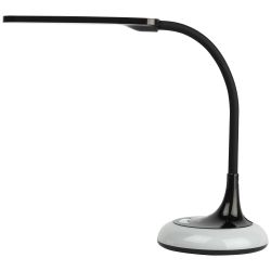 Настольный светильник ЭРА NLED-481-10W-BK светодиодный с RGB ночником черный