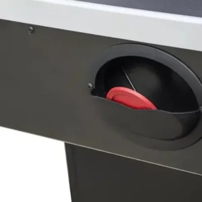 Аэрохоккей «BLACK DIAMOND» 7 ф (214 х 122 х 79 см, черный) стальное поле