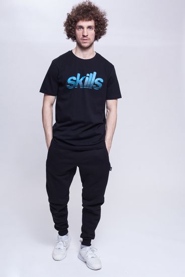 Футболка SKILLS Stripes Deep Black