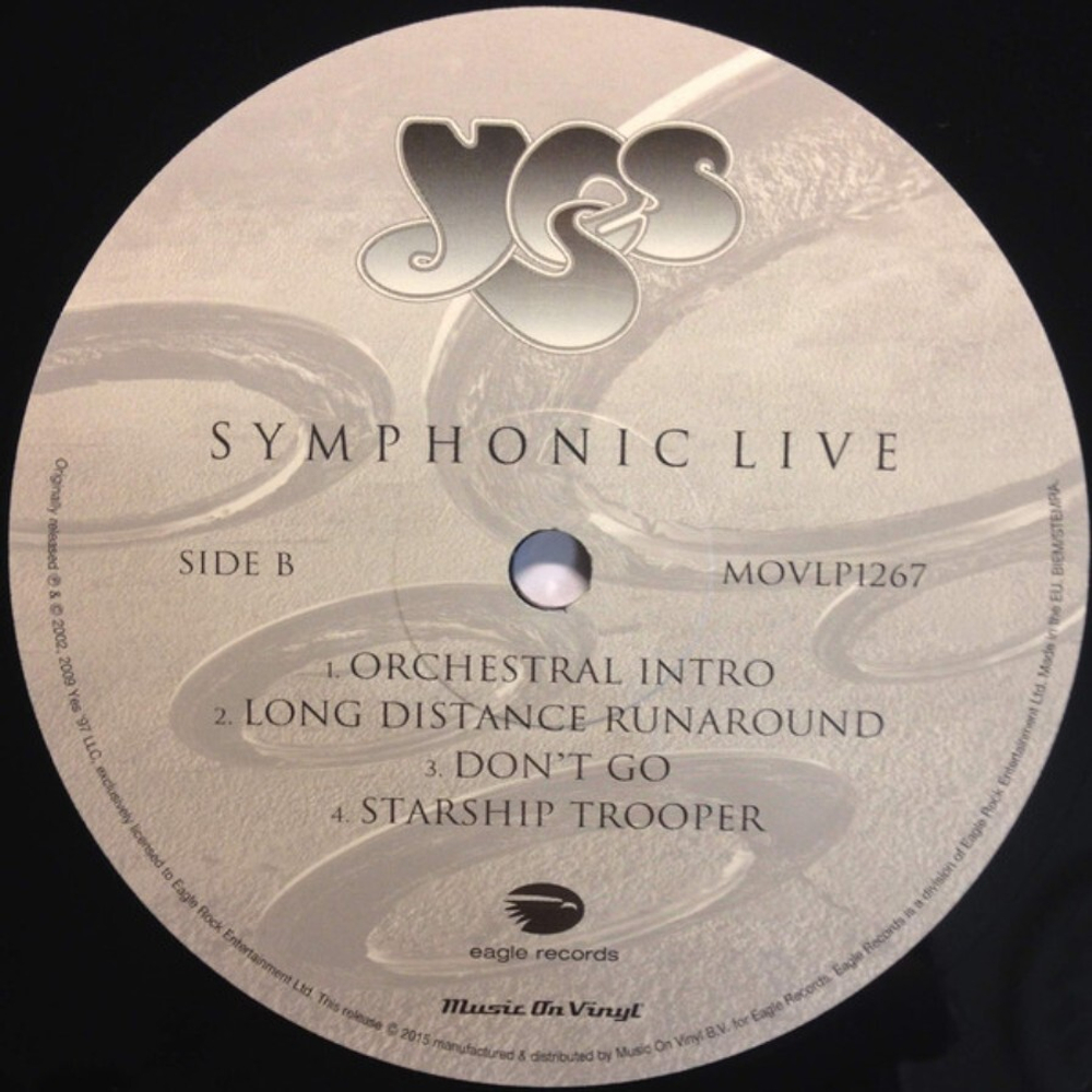 Yes / Symphonic Live (2LP)