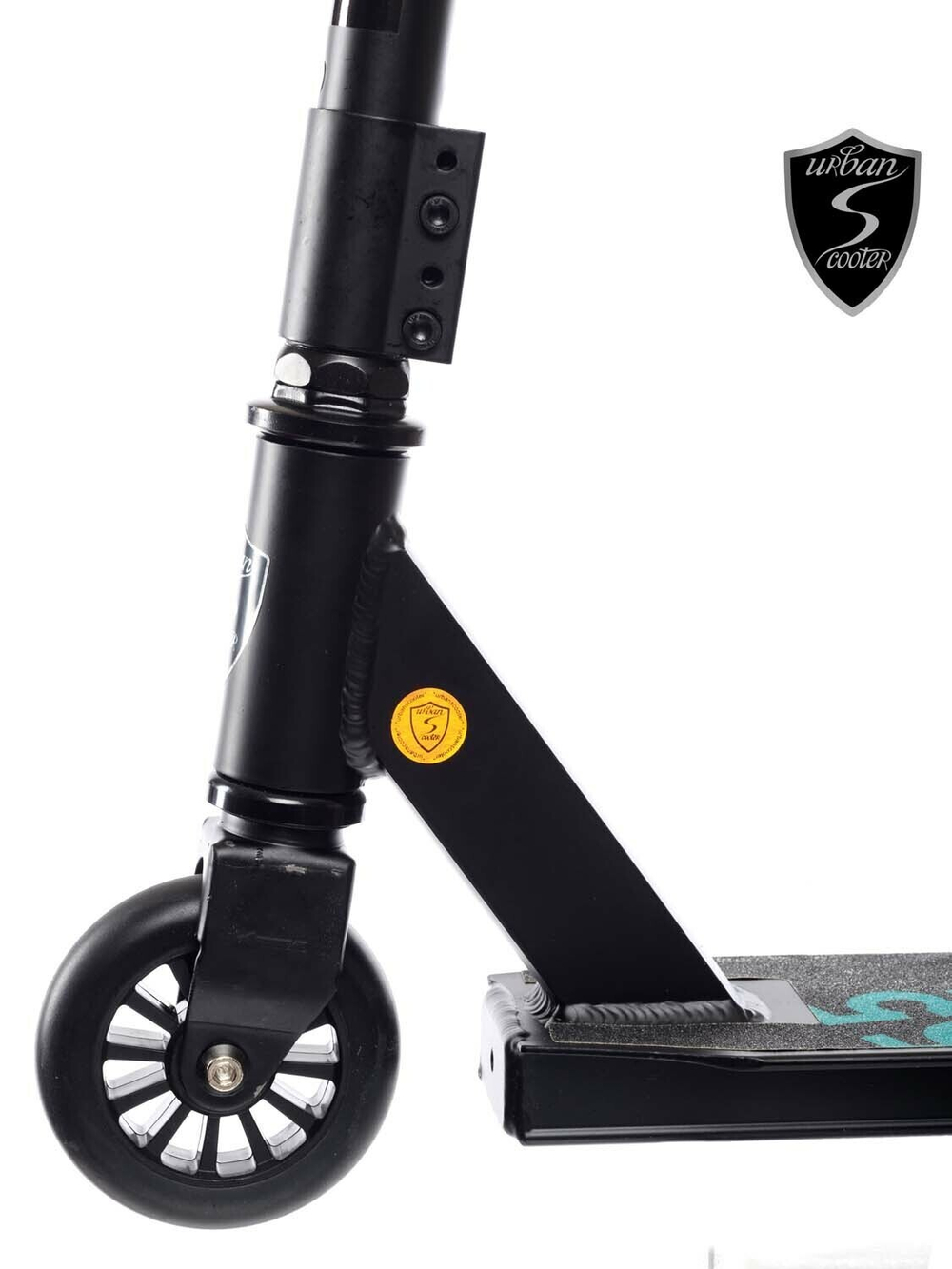 Трюковой самокат Urban Scooter Extreme Numbers черный