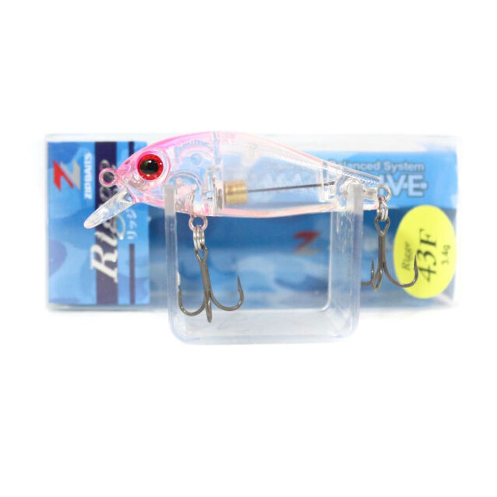 Воблер ZipBaits Rigge 43F(SW) 194 Clear Pink Head