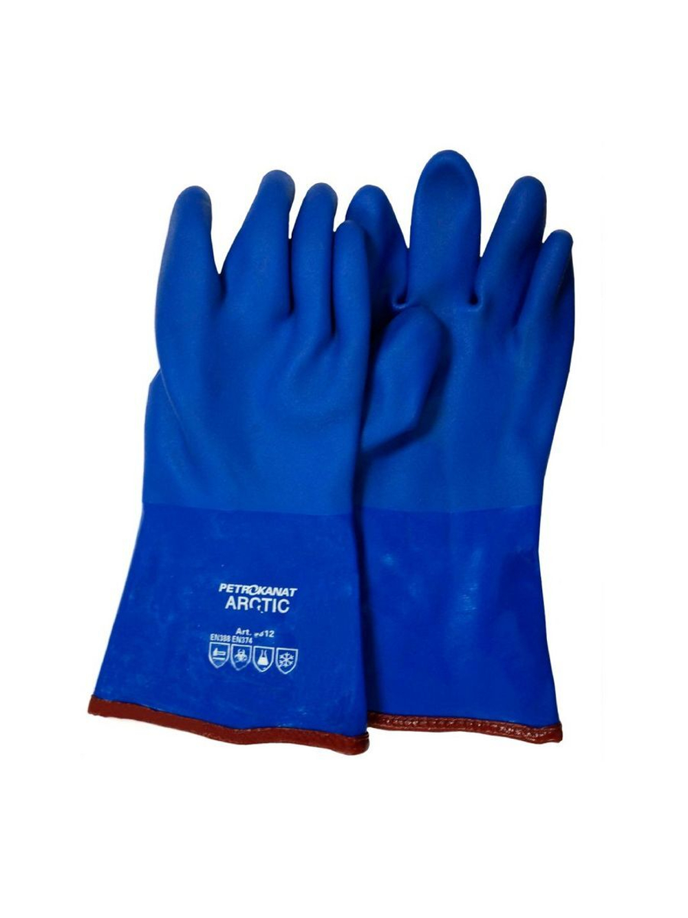 Перчатки рыболовные ARCTIC 30 см, синие, , 12 пар