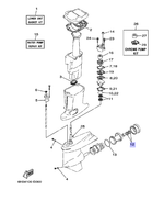 Сальник гребного вала Yamaha 25-50лс (931012206700)