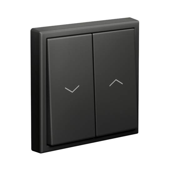 Выключатель для жалюзи 2-кл. ArtGallery 2х (сх. 4) 10А быстрозажим. клем. механизм базальт SE GAL001419S