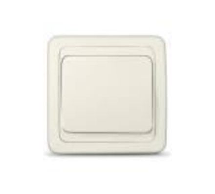 Выключатель одноклавишный "UNIVersal" серия "Валери", с/у, 10А, 220В, "слоновая кость" (ivory)